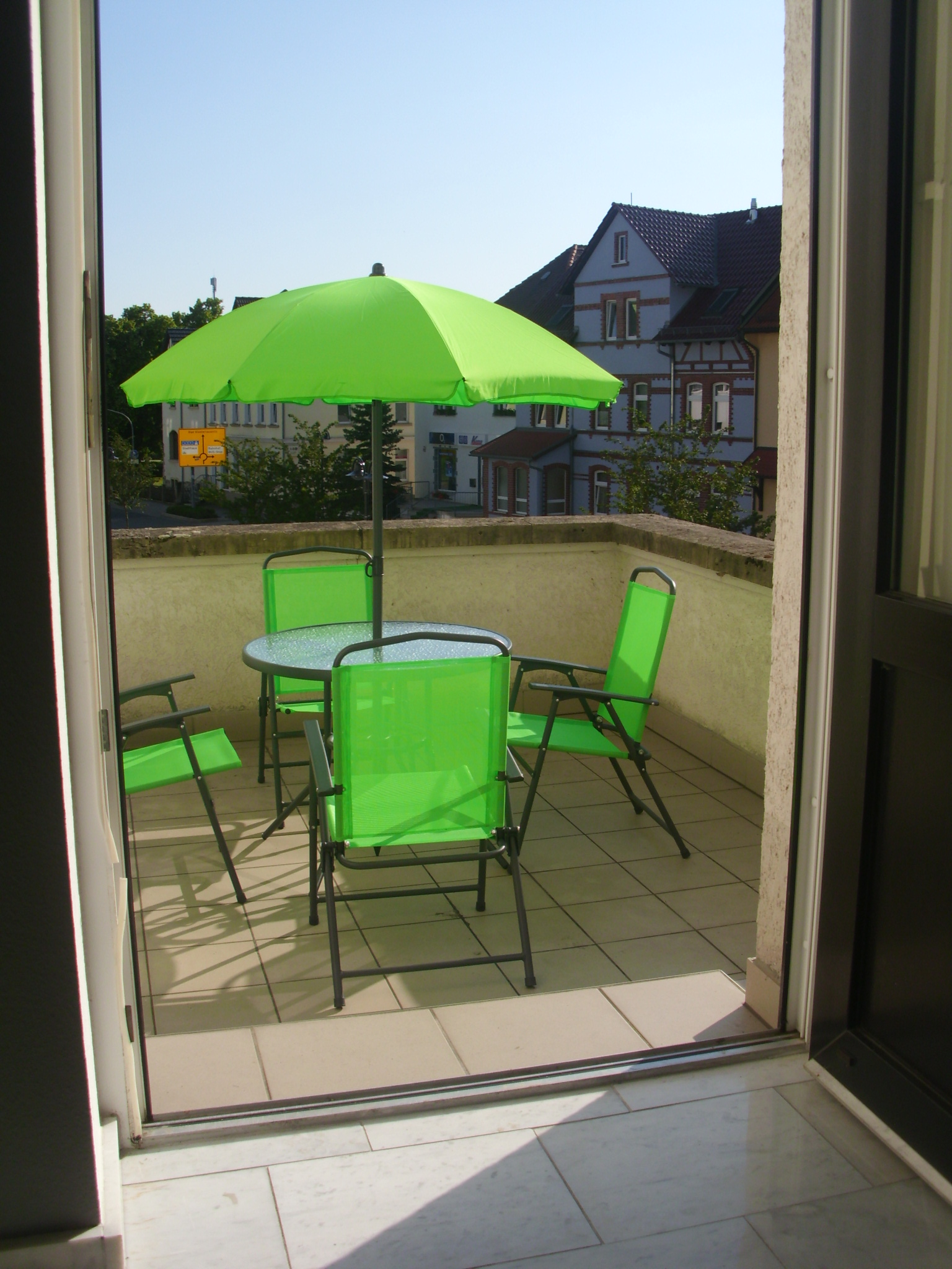 Praxis Hermsdorf Balkon