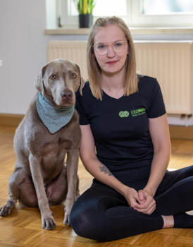 Sarah Franke mit Mio Sarah Franke mit Mio